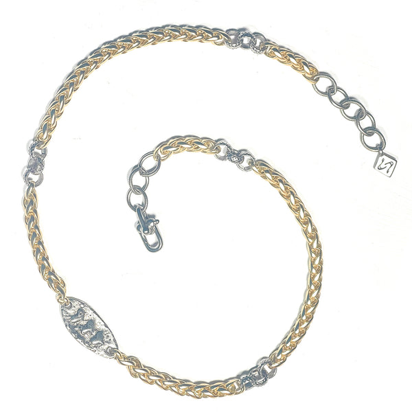 AQUA TRIPLE HEART MATINEE Necklace or TRIPLE-WRAP Bracelet