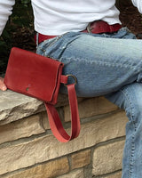AMELIA Handmade Leather Sling Bag | Belt Bag
