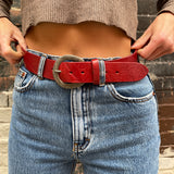 LATO Curved Handmade Leather Belts