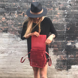 Revival Small Handmade Leather Backpack