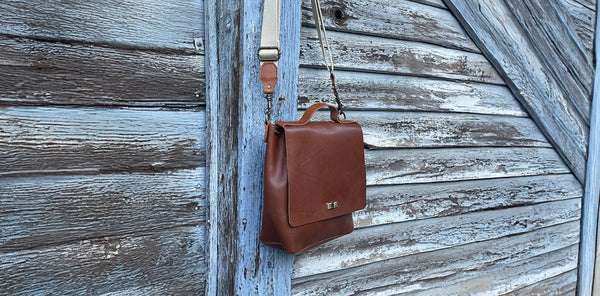 Introducing The Classic Small Messenger Bag from Embrazio