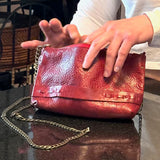 BORSA Convertible Leather Crossbody Bag