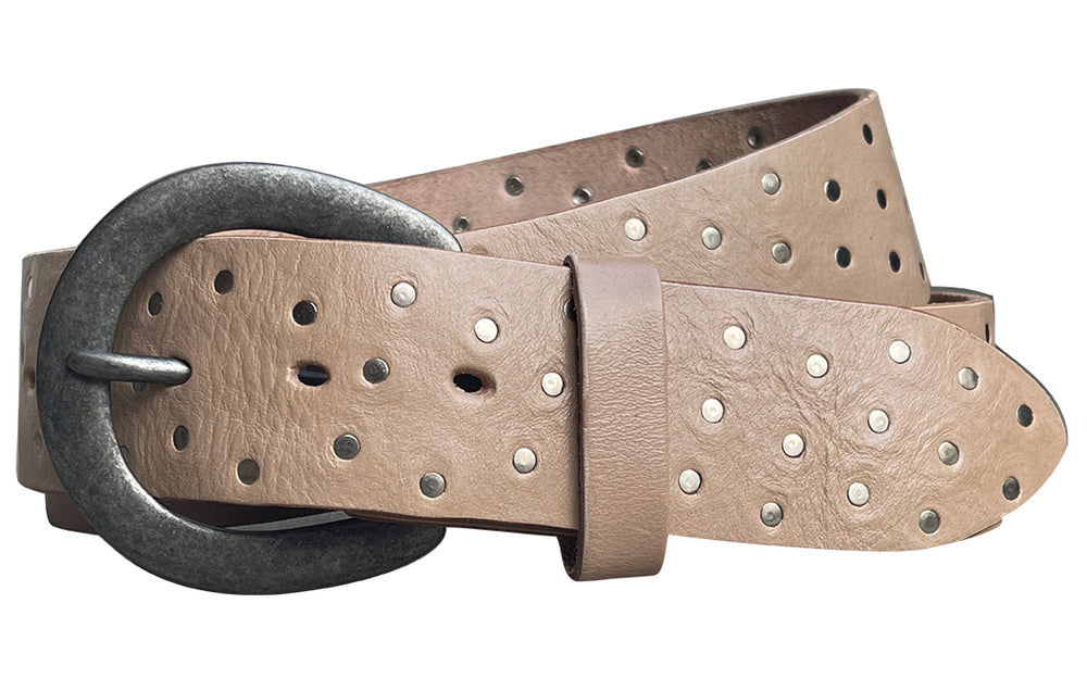 Lejon Vintage Bison Calhoun Belt - Saddle - Stampede Tack