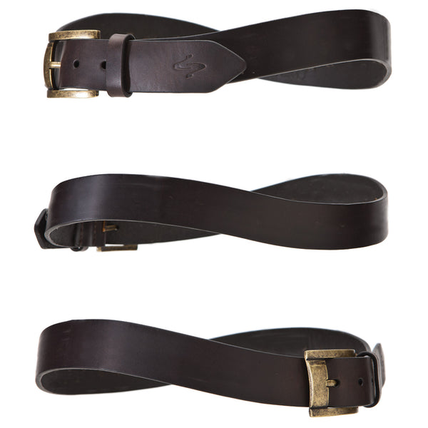 CURVA Handmade Curved Leather Belts