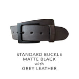 Standard Belt Buckle - Matte BLACK Finish