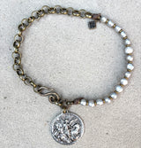 Goddess Aurora with Horses Necklace - Embrazio