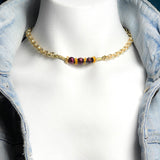 JO Faceted Pearls Necklace