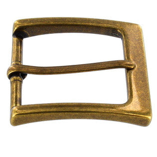 Vintage Brass Belt Buckle - AptDeco