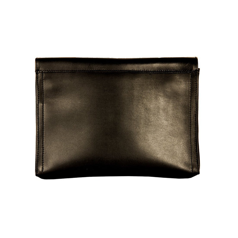 Black Cool Leather Mens Wristlet Bag Long Zipper Clutch Wallet Long Wa
