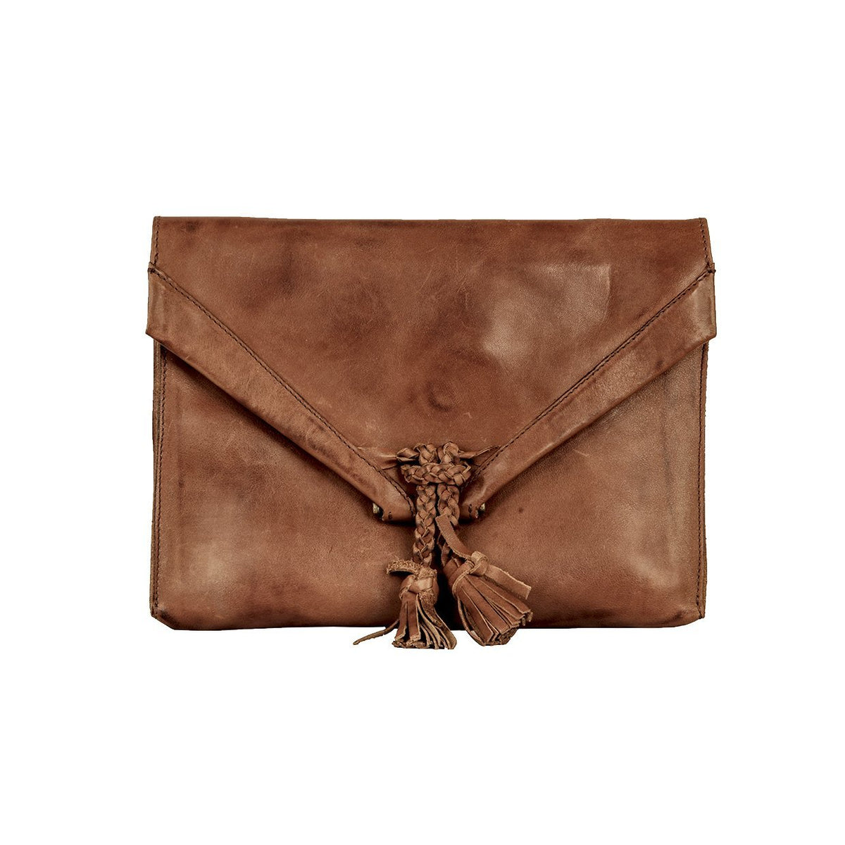 Large leather clutch bag online