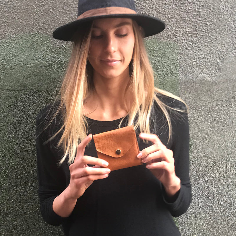 ELLA Handmade Leather Small Women's Wallet